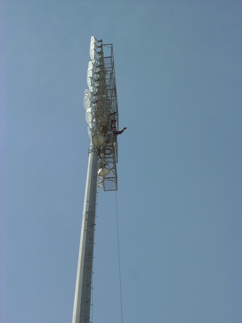 University of Pittsburgh Atop Lighting Pole